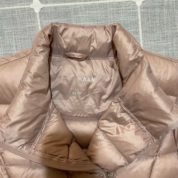 Cole Haan Quilted Down Lightweight Puffer Jacket Pink - Picture 7 of 15